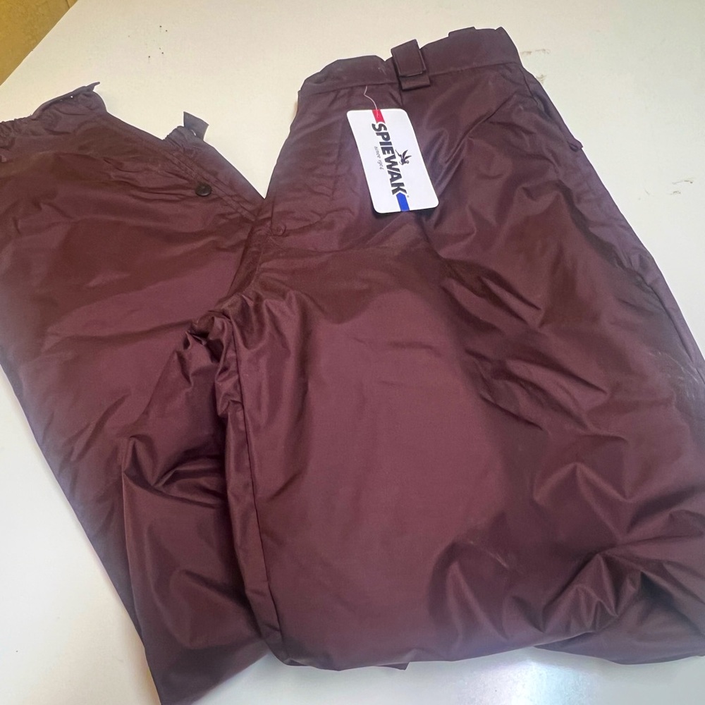 NWT Spiewak Tactical WeatherTech Pants Long Medium Maroon